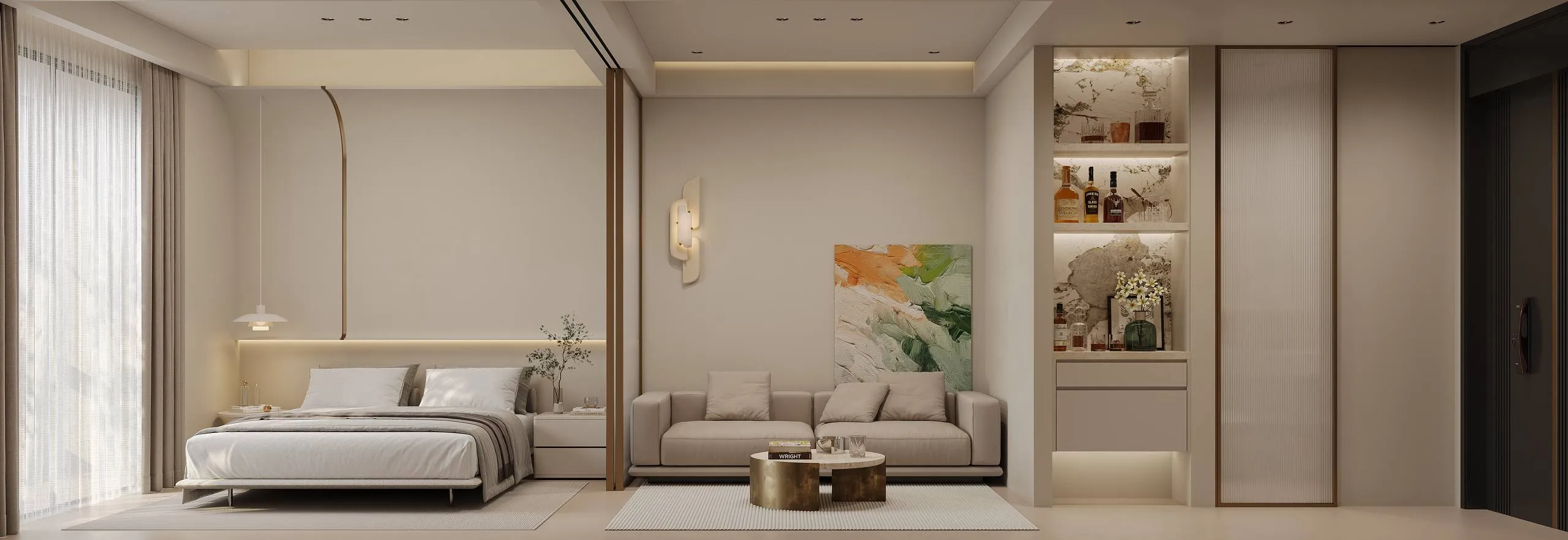 Living Area Layout